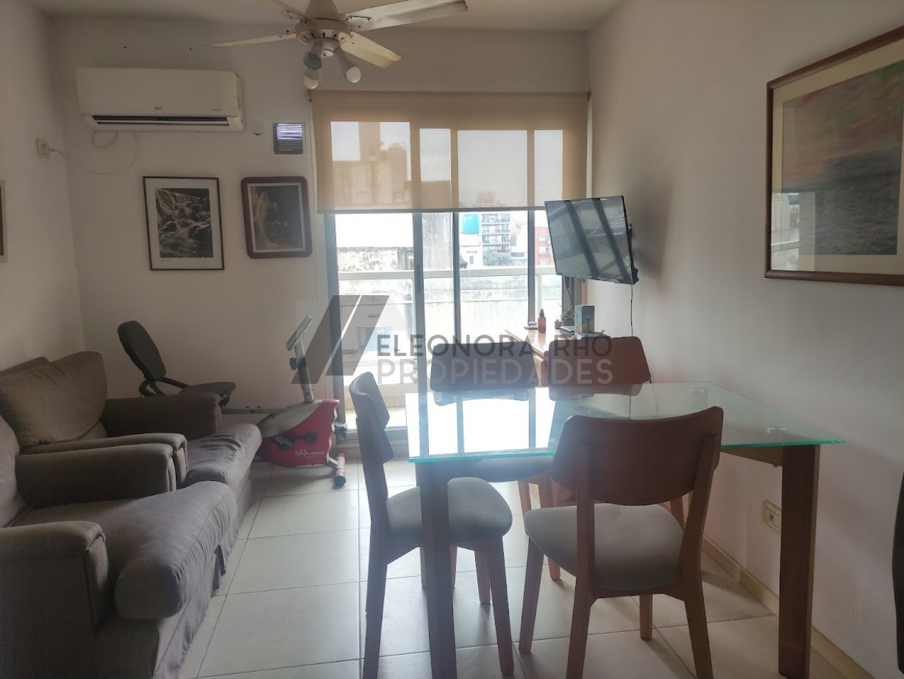 DEPARTAMENTO  SEMIPISO,1 DORMITORIO , CON BALCON CORRIDO